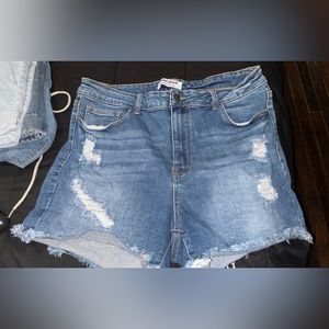 Jean shorts